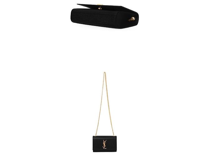 Saint Laurent Borsa a Spalla Monogram Kate Satchel Small - vista 8