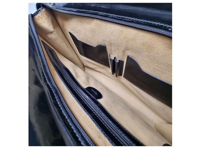 Bamboo Gucci Valigetta in Bambù Nera (Unisex, Articolo Raro) Nero - vista 16