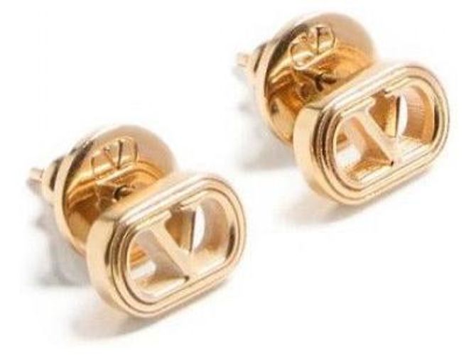 Valentino Ovale Metallohrringe - Ansicht 6