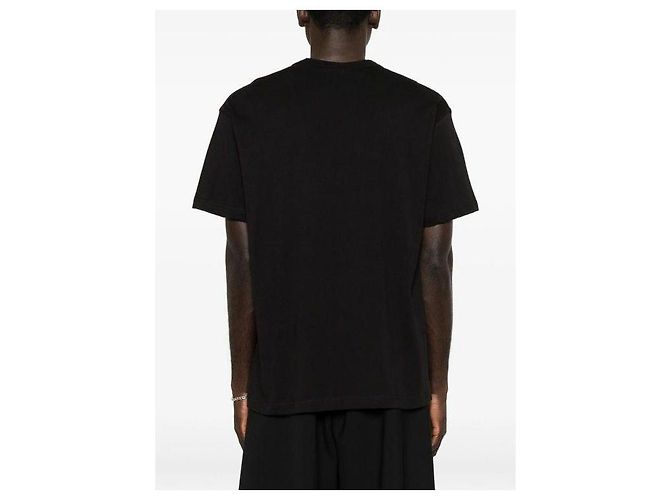 Versace Camiseta de jersey de algodão estampada Preto - vista 5