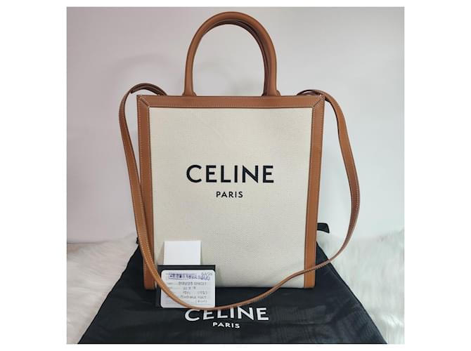 Céline Cabas Vertical Small Multicolor - vista 3