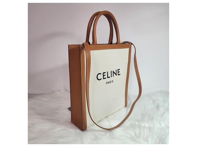 Céline Cabas Vertical Small Multicolor - vista 4