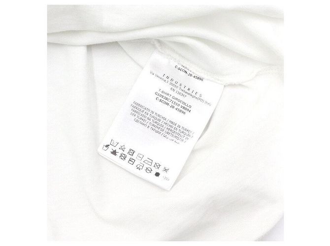 Moncler Camiseta de algodón con logo blanca Blanco - vista 7