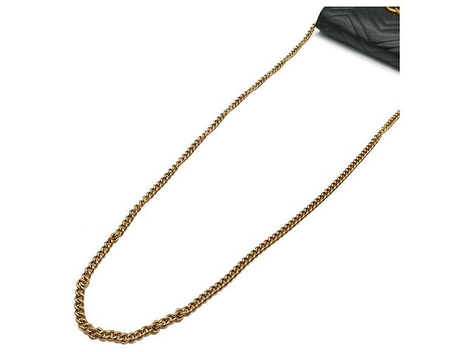 Gucci Borsa a tracolla Marmont Matelassé Nero - vista 5
