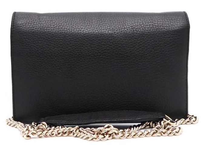 Clutch e borsa a tracolla con catena Gucci Nero - vista 12