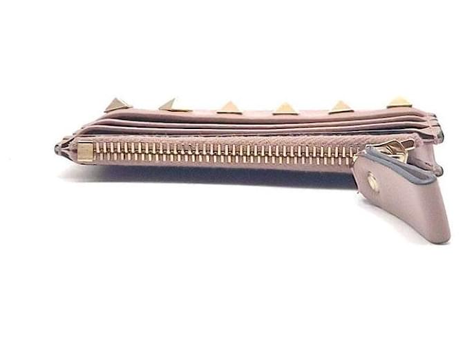 Valentino Tarjetero Rockstud Rosa - vista 4