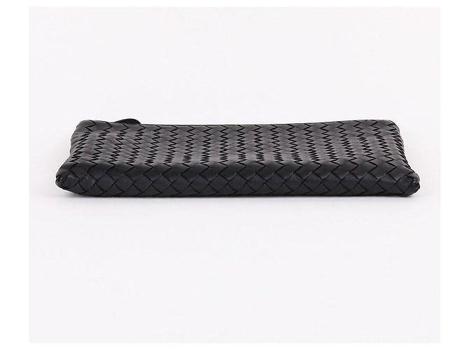 Bottega Veneta Clutch Small Intrecciato Black Nero - vista 5