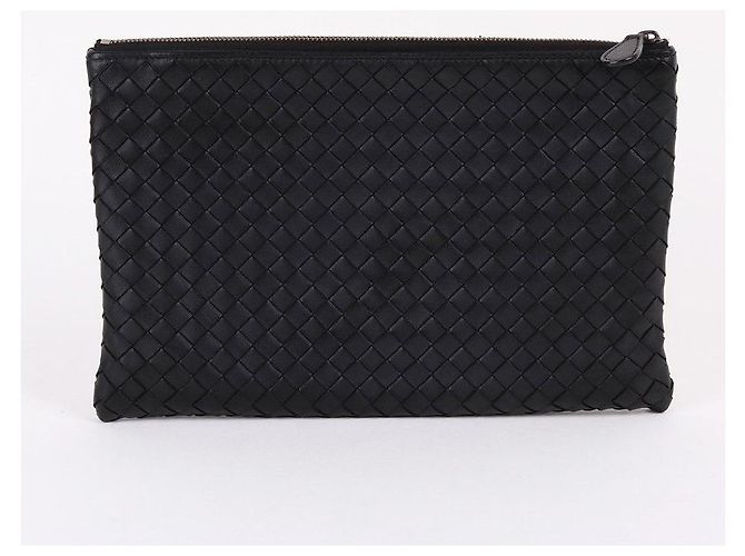 Bottega Veneta Clutch Small Intrecciato Black Nero - vista 8