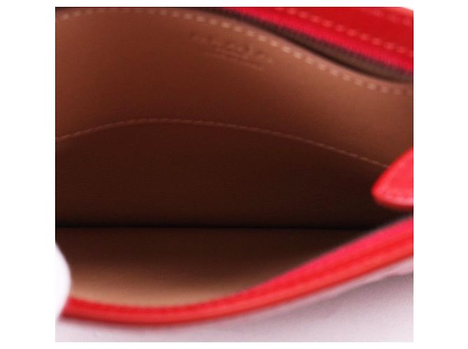 Alaïa Mini clutch rossa con taglio laser Rosso - vista 4