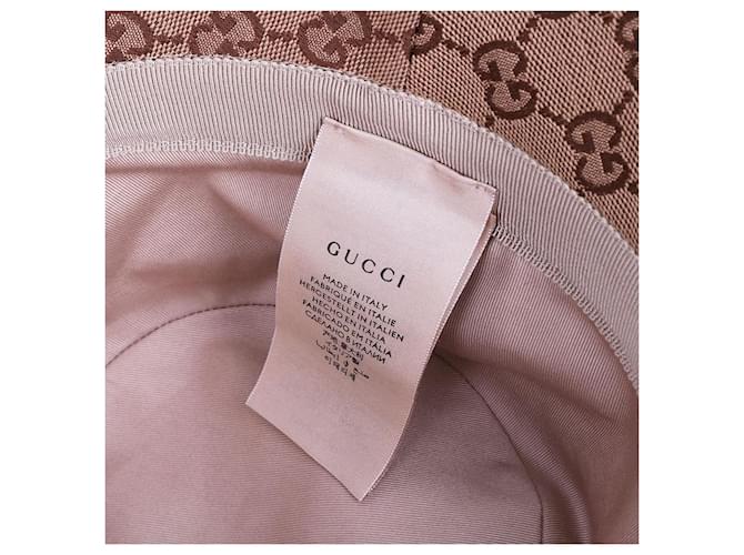 Gucci Double Brown Bucket Hat Größe Braun - Ansicht 8