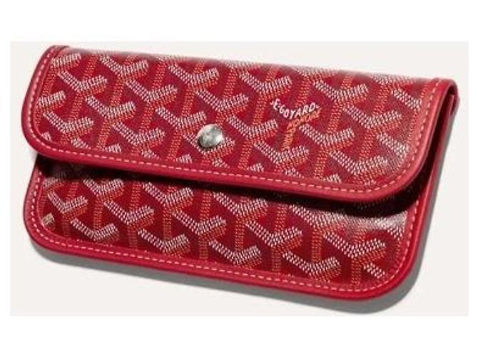 Goyard Sac Anjou PM Rouge - vue 7
