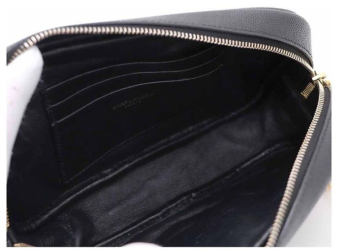 Saint Laurent Borsa a Spalla e Borsa a Tracolla Lou Mini Matelassé Nero - vista 6
