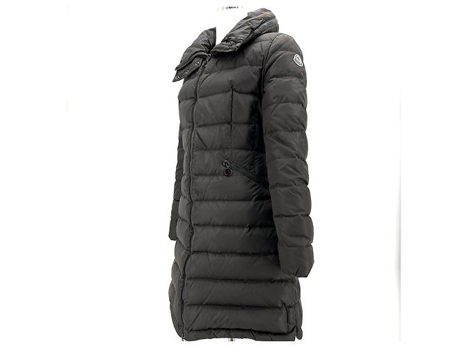 Chaqueta de plumón larga Flamme para mujer Moncler Castaño - vista 2