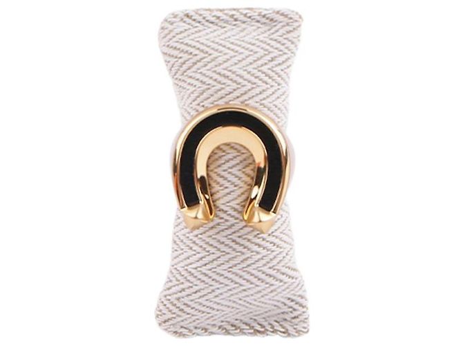 Ring Hermès Anel Jockette Large Model Laranja - vista 6