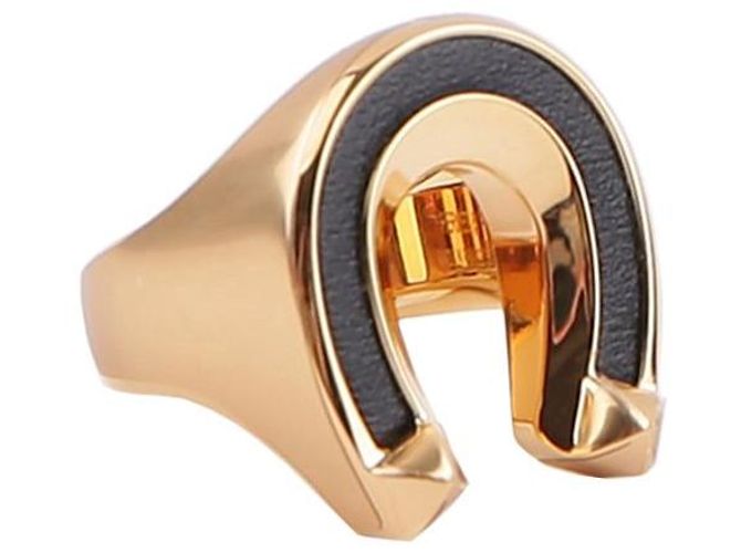 Ring Hermès Anel Jockette Large Model Laranja - vista 7