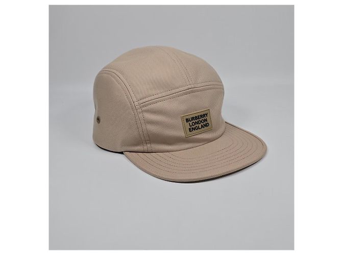 Burberry Cappellino Snapback in cotone con logo Camp applicato Multicolore - vista 2