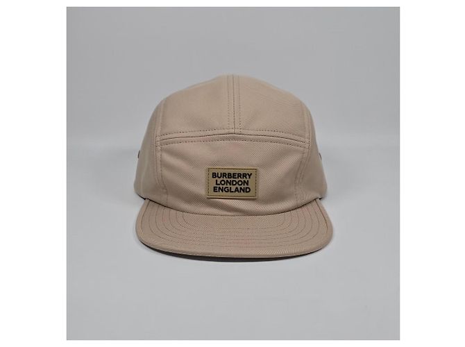 Burberry Cappellino Snapback in cotone con logo Camp applicato Multicolore - vista 3