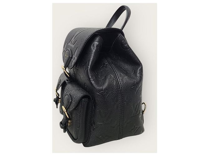 Louis Vuitton Zaino Backup in Monogram Empreinte nero - vista 2