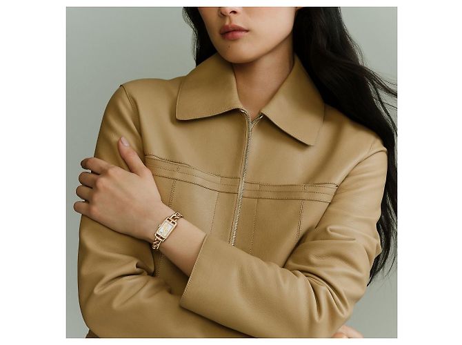 Hermès Nantucket Uhr Kleines Modell Pink - Ansicht 5