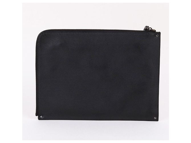 Valentino Clutch Rockstud con tracolla nera Nero - vista 8