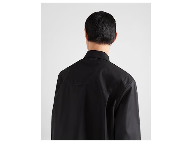 Prada Re-Nylon Hemd Schwarz - Ansicht 3