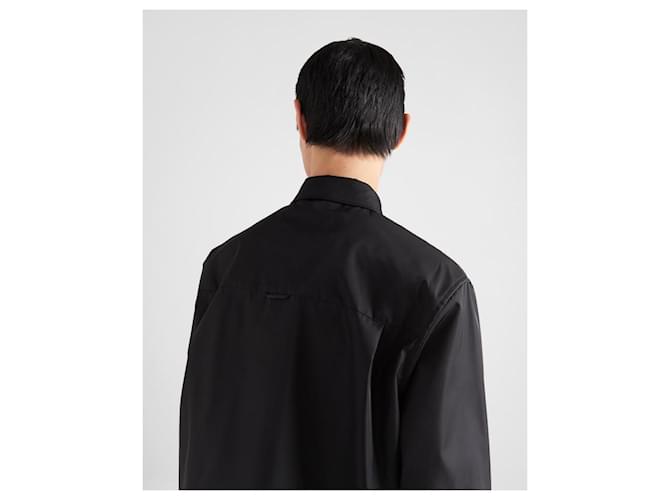 Prada Re-Nylon Hemd Schwarz - Ansicht 9
