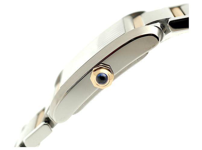 Reloj Cartier Tank Française Medium Combi Unisex Dorado - vista 10