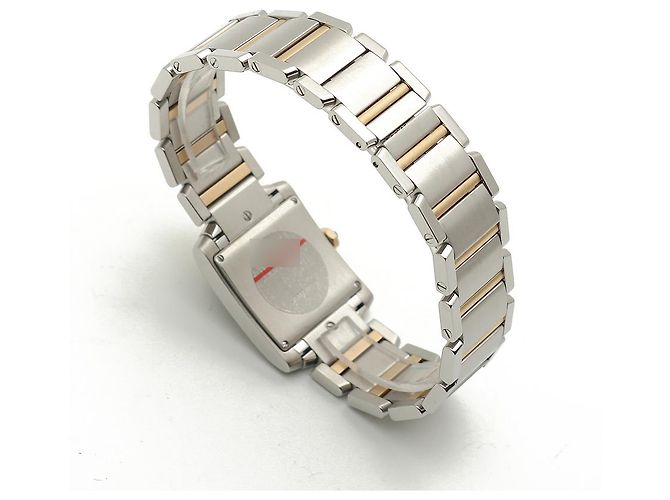 Reloj Cartier Tank Française Medium Combi Unisex Dorado - vista 19