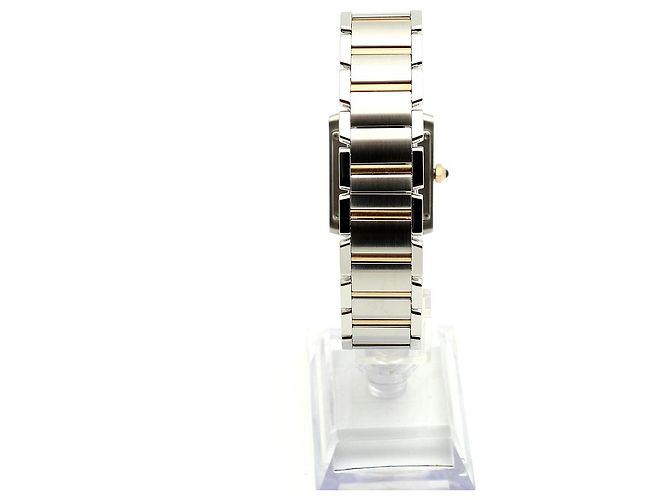 Reloj Cartier Tank Française Medium Combi Unisex Dorado - vista 7