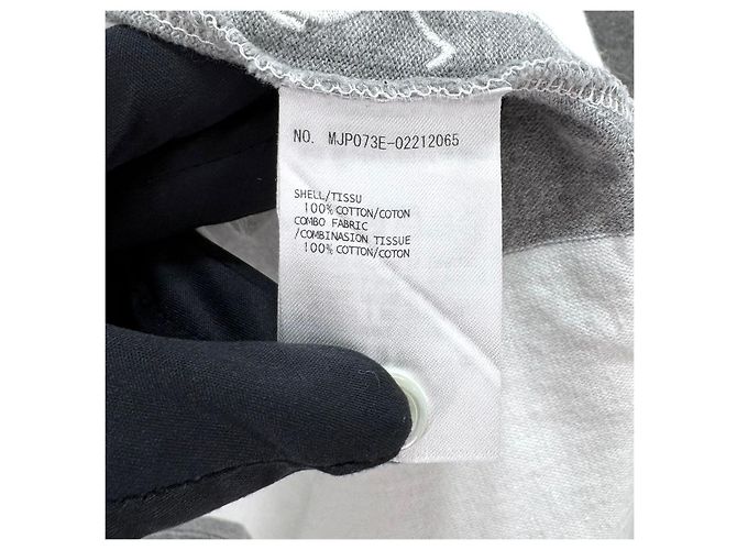 Thom Browne Langarm-Poloshirt mit diagonalen Streifen Braun - Ansicht 10