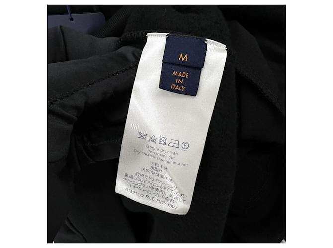 Louis Vuitton Kapuzenpullover mit langen Ärmeln Circle Monogram Schwarz - Ansicht 6