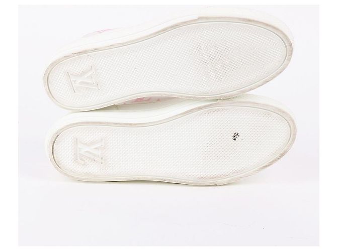 Louis Vuitton Stella Sneaker aus technischem Gewebe Weiß - Ansicht 9