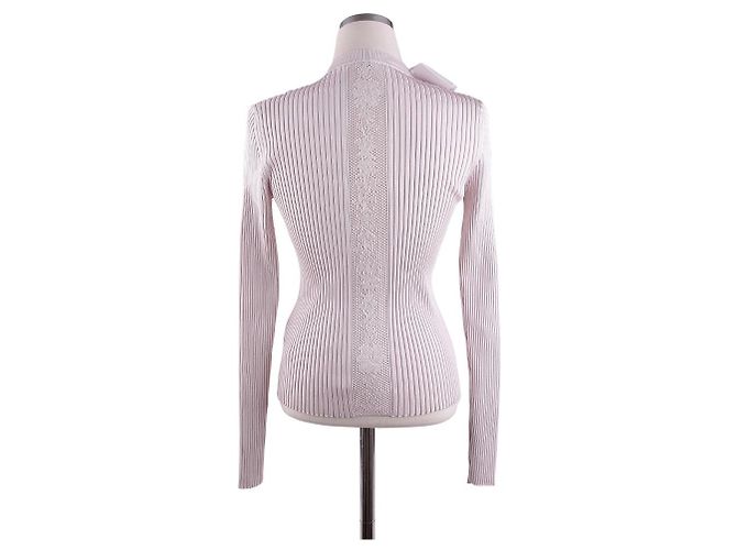 Hermès Cárdigan con botones para mujer Rosa - vista 12