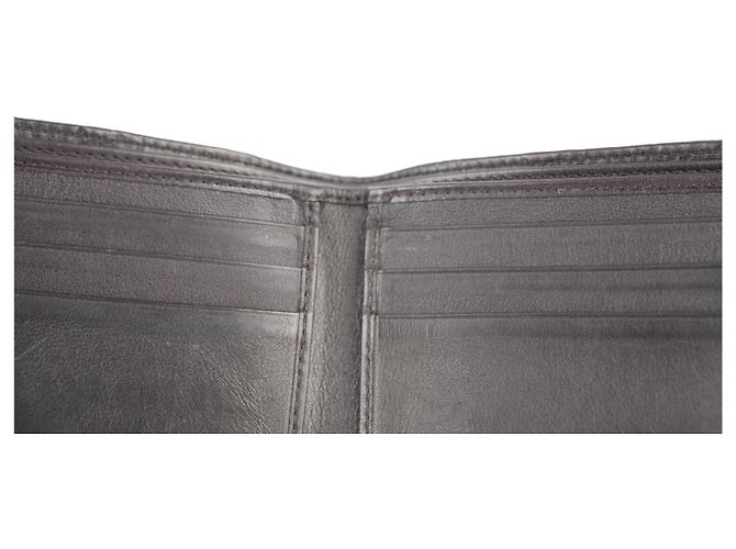 Gucci Dark Brown Sima Leather Bifold Wallet - view 15