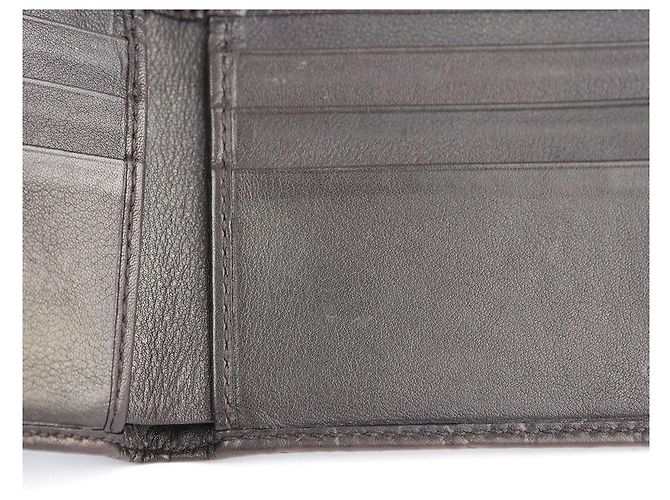 Gucci Dark Brown Sima Leather Bifold Wallet - view 17