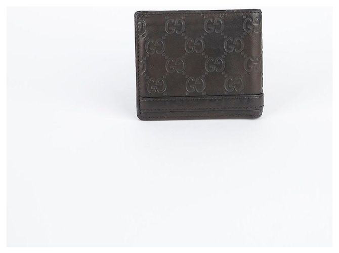 Gucci Dark Brown Sima Leather Bifold Wallet - view 2