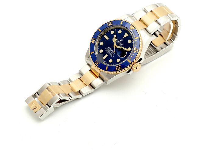 Rolex Nuovo Orologio Combo Submariner da Uomo con Quadrante Royal Blue e Certificato di Garanzia - vista 15