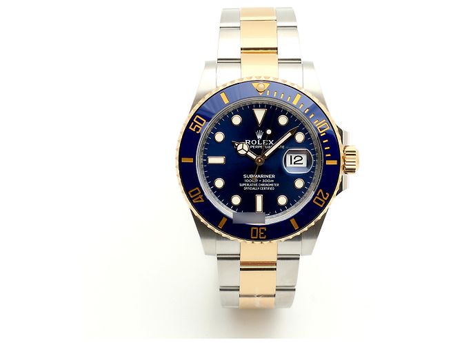 Rolex Nuovo Orologio Combo Submariner da Uomo con Quadrante Royal Blue e Certificato di Garanzia - vista 18