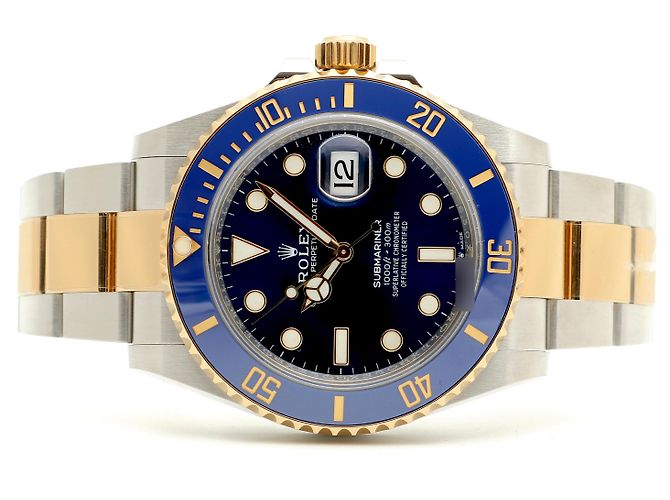Rolex Nuovo Orologio Combo Submariner da Uomo con Quadrante Royal Blue e Certificato di Garanzia - vista 20