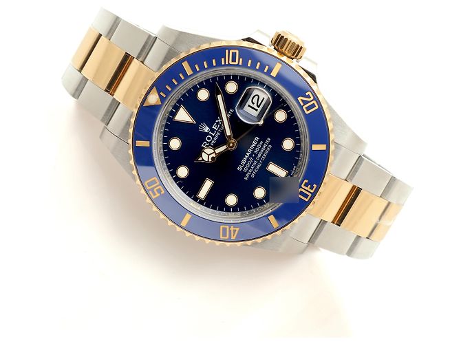 Rolex Nuovo Orologio Combo Submariner da Uomo con Quadrante Royal Blue e Certificato di Garanzia - vista 22
