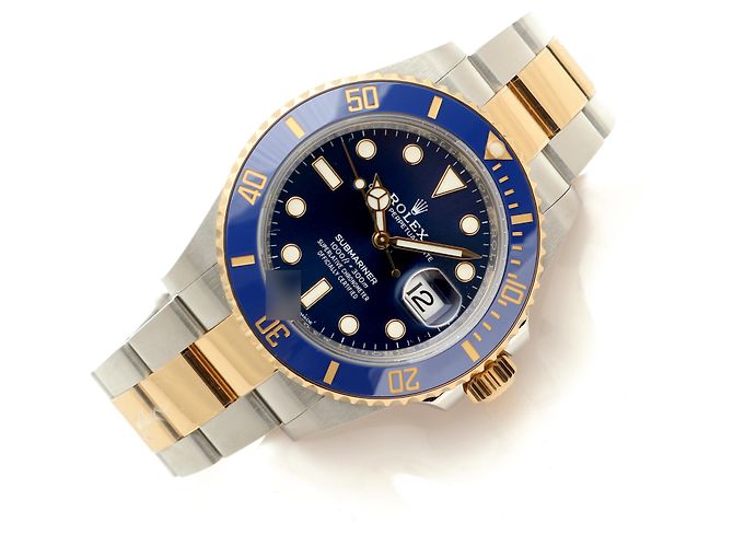 Rolex Nuovo Orologio Combo Submariner da Uomo con Quadrante Royal Blue e Certificato di Garanzia - vista 23