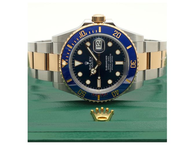 Rolex Nuovo Orologio Combo Submariner da Uomo con Quadrante Royal Blue e Certificato di Garanzia - vista 26