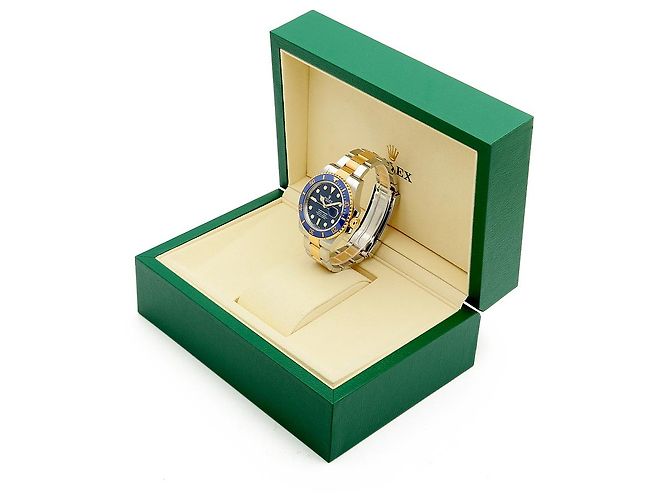 Rolex Nuovo Orologio Combo Submariner da Uomo con Quadrante Royal Blue e Certificato di Garanzia - vista 27