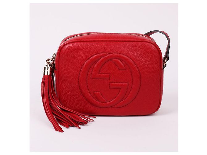Gucci Mini borsa disco GG Soho rossa Rosso - vista 2