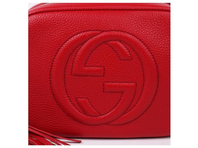 Gucci Mini borsa disco GG Soho rossa Rosso - vista 3