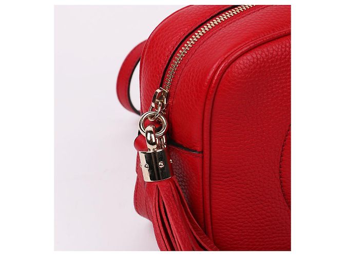 Gucci Mini borsa disco GG Soho rossa Rosso - vista 6