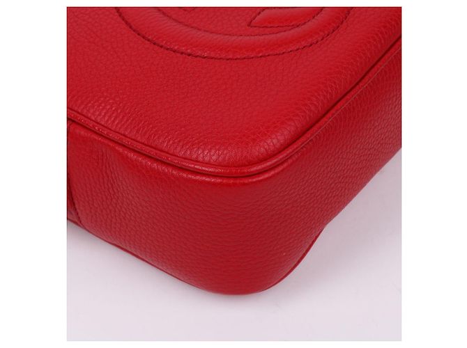 Gucci Mini borsa disco GG Soho rossa Rosso - vista 9