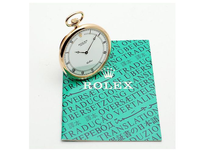 Rolex Relógio de Bolso Cellini Relógio de Bolso de Ouro Multicor - vista 16