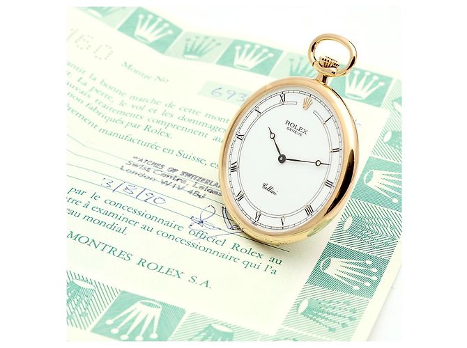 Rolex Relógio de Bolso Cellini Relógio de Bolso de Ouro Multicor - vista 19