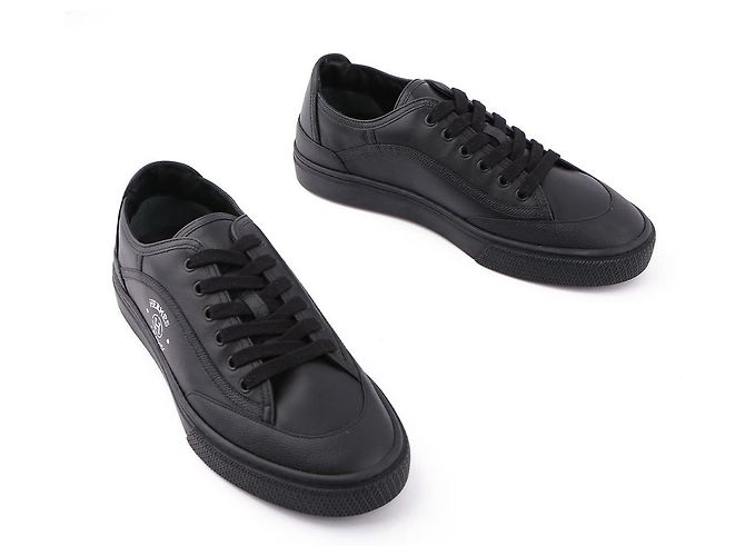 Hermès Sneakers con stampa firma Nero - vista 7